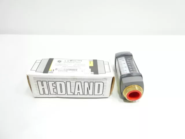 Hedland H755B-020 Variable Area Flow Meter 2-20gpm 1in Npt