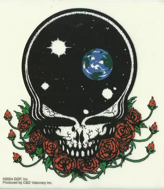 GRATEFUL DEAD sticker 11 - 2004 cat no. S-3017-C WINDOW STICKER official OOP