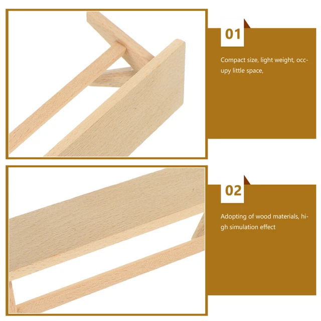 MINIATURE PARK BENCHES Dollhouse Chair Model Table and Furniture