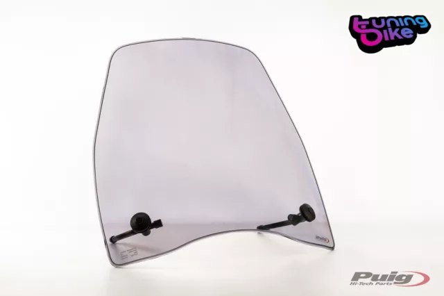 Puig Cupolino Scooter Urban Per Yamaha Delight 13-16 Fume Chiaro