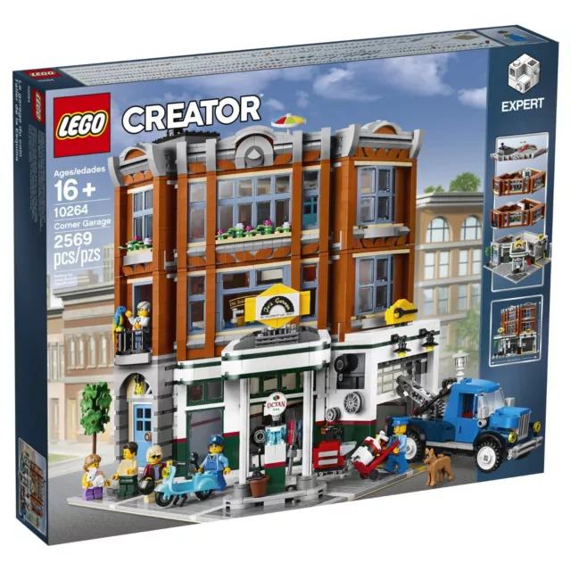 LEGO 10264 Creator Expert -Corner Garage - Officina Macchine - Nuovo & Sigillato