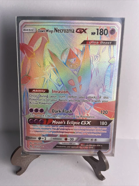 Pokemon Dawn Wings Necrozma GX 63/156 - Carta Ultra Rara Dall'espansione Sole E Luna Ultra Prisma, Singola, Collezionabile