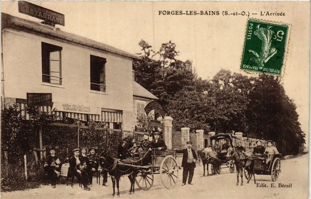 CPA FORGES-les-BAINS l'Arrival (860716)