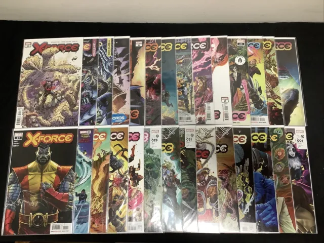 X-Force (vol. 6) #10-36 + annual #1 comic lot