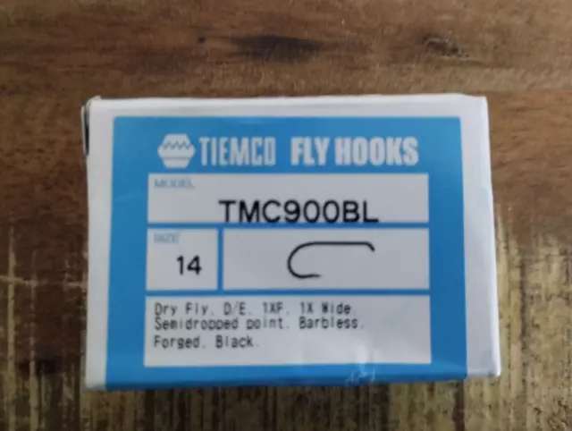 120 HAMECONS TIEMCO TMC 100 BL N°10/14 peche à la mouche fly flies hooks  EUR 30,00 - PicClick FR