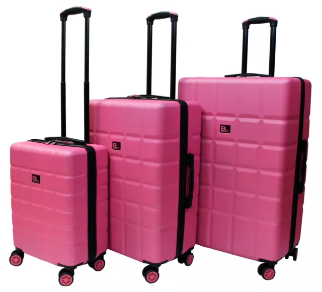 XL Large Suitcase 4 Wheel MEDIUM Lightweight ABS Hard Shell Luggage Cabin Case