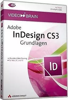 Adobe InDesign CS3 - Grundlagen (DVD-ROM) by Pearson ... | Book | condition good
