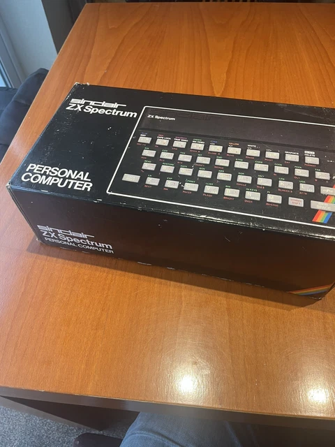 Sinclair ZX Spectrum 48K Vintage Computer Console + Original Power Supply