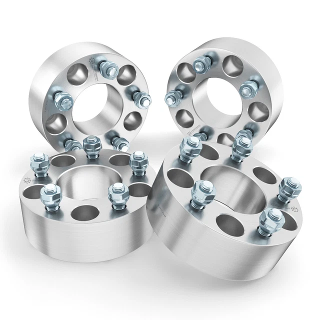 4pc 1.5" | 5x150 Hubcentric Wheel Spacers with 14x1.5 Studs - For Lexus Toyota