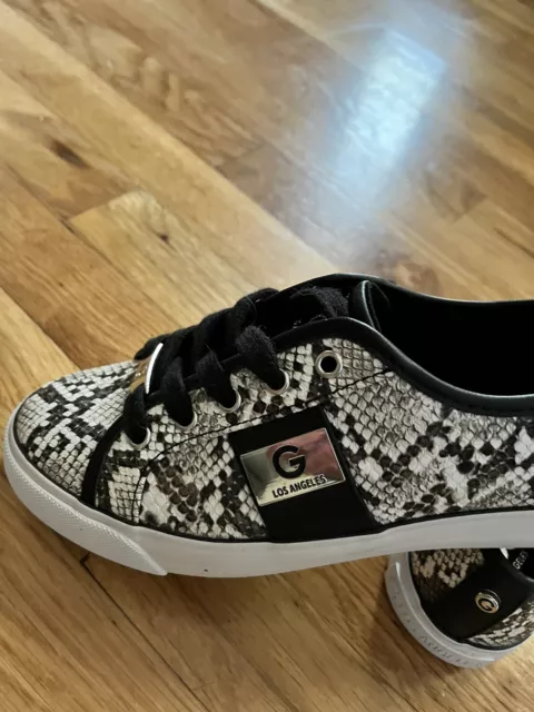 G BY GUESS Snakeskin sneakers 6.5