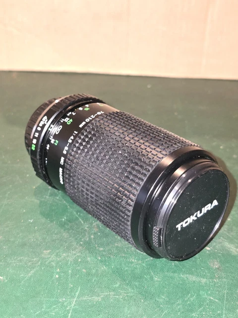 Objectif Zoom Tokura MC Auto-Zoom 35-70mm F/3.8 – Monture Minolta MC – Occasion
