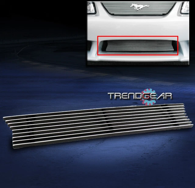 99-04 Ford Mustang Saleen Front Bumper Lower Billet Grille Grill Insert 01 02 03
