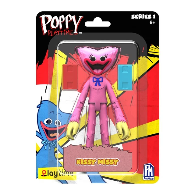 Figura De Acción Poppy Playtime – 30 Cm Con Dos Caras Y Caja Original Del Videojuego