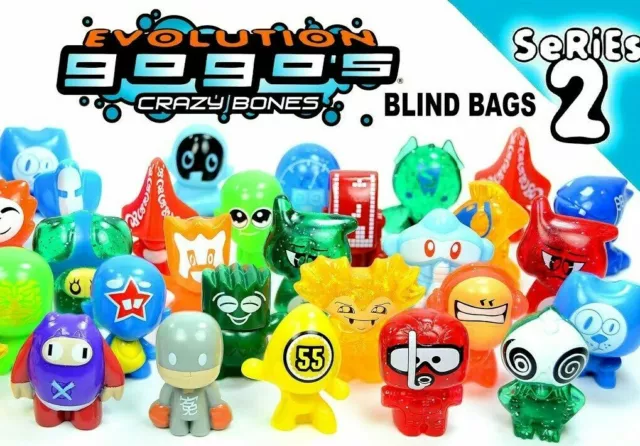 GoGo's Crazy Bones - SERIES 2 Evolution - Choose Your Figure & Colour!