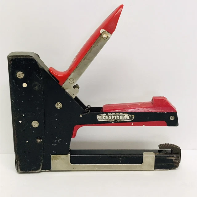 VINTAGE SEARS CRAFTSMAN 96847 Heavy Duty Staple/Tack Gun Parts or Prop