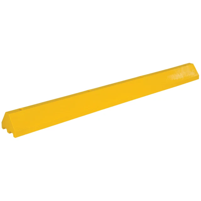 Vestil 96in Truck Stop Yellow Length 96 in Height 7 in Material Plastic