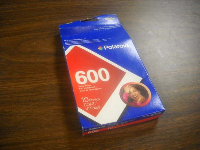 Polaroid 600 Film 10 Pack New Old Stock 2004