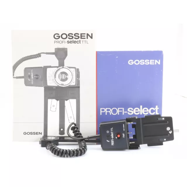 Gossen Profi-Select TTL 4x5/9x12 + très bien (260227)