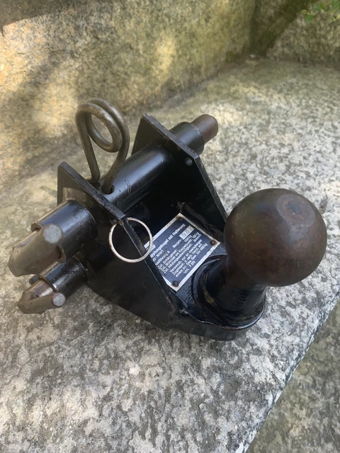 Hakotrac Anhängerkupplung original mit Typenschild und Bolzen