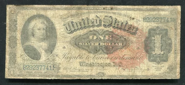 Fr. 217 1886 $1 One Dollar “Martha” Silver Certificate Currency Note 