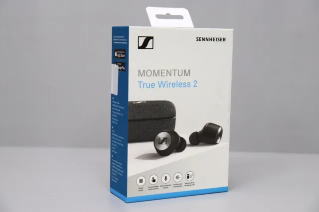 Sennheiser MOMENTUM True Wireless 2 - Bluetooth-In-Ear-Kopfhörer, Schwarz - NEU