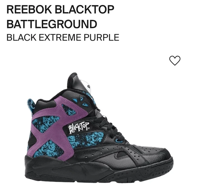 Reebok pump homme blacktop sales