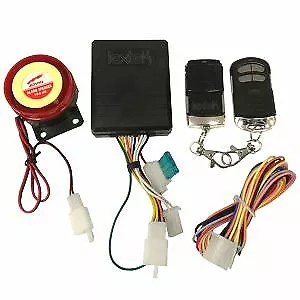 Lextek Scooter and Motorcycle Alarm with Immobiliser and Remote Start