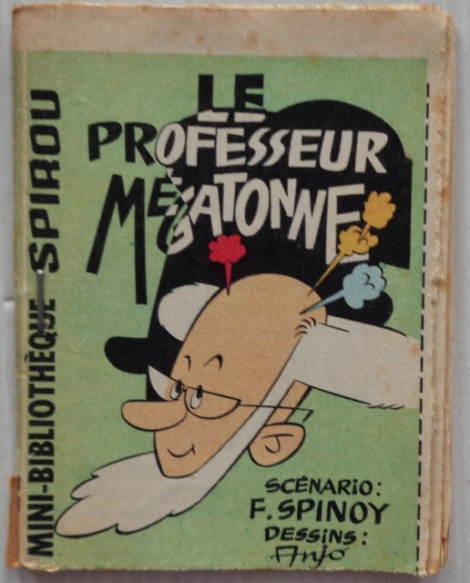 Mini Story No 273 The Teacher Mégatonne Spirou No 1417 Anjo 1965