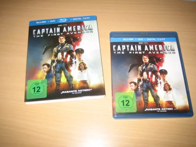 Captain America - The First Avenger [Blu-Ray + DVD] Marvel