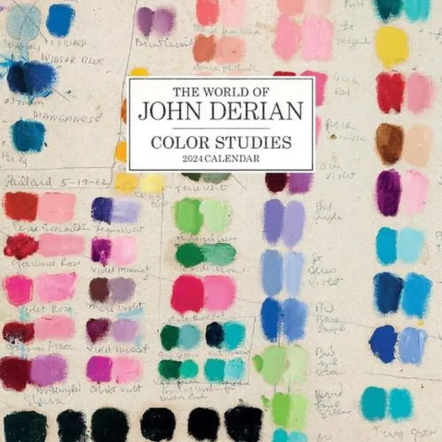 WORLD OF JOHN Derian Wall Calendar 2024 Color Studies By Workman Calendars Eng 19 04 PicClick