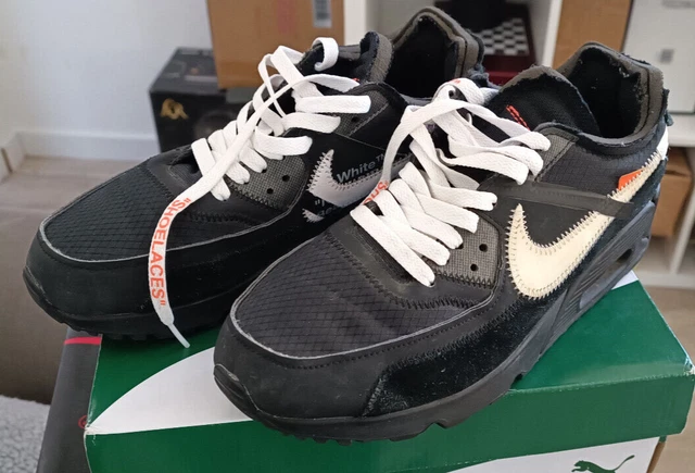 Nike Air Max 90 Off-White Black AA7293-001 taille 40.5 UK 6.5 US 7.5