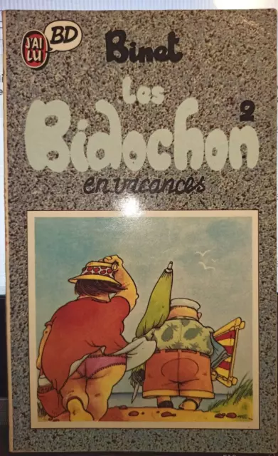 J'AI LU BD  LES BIDOCHONS 2  ,EN VACANCES de  Binet 2