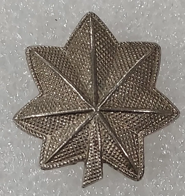 WWII STERLING ARMY Lieutenant Colonel Rank Shoulder Insignia Pin by ...