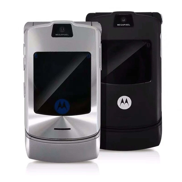 MOTOROLA RAZR V3I Retro Flip Phone - All Colours Unlocked £49.98 ...
