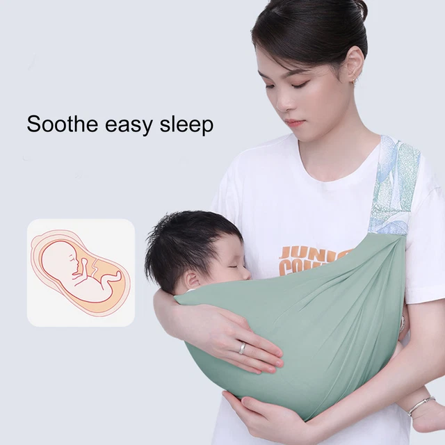 Infant Carrier Portable Hands Free Go Out Carrying Baby Wrap Sling Backpack