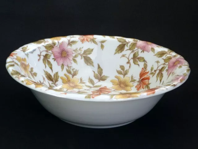 Vintage Bareuther Waldsassen Bavaria Serving Bowl Floral VGC