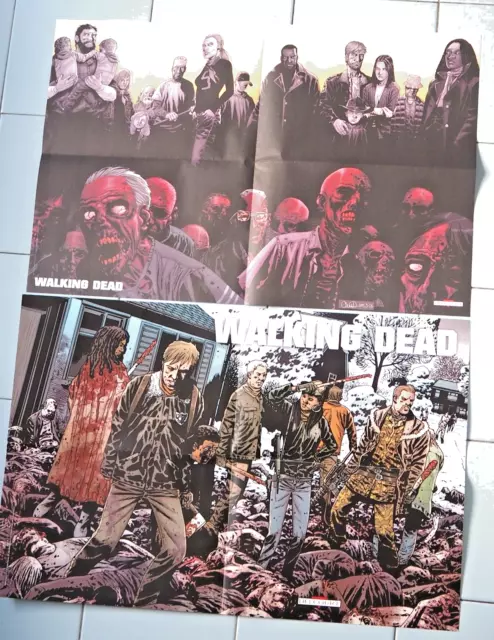 Walking Dead Dossier De Presse Poster T12 Editon Delcourt Et Liberation 2010
