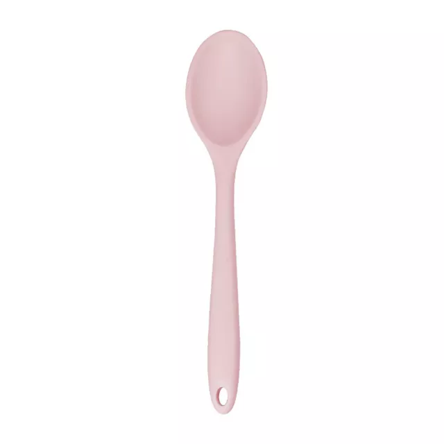 Cooking Spoon Easy to Clean Safe Silicone Flatware Anti-scald Ladle Lightweight