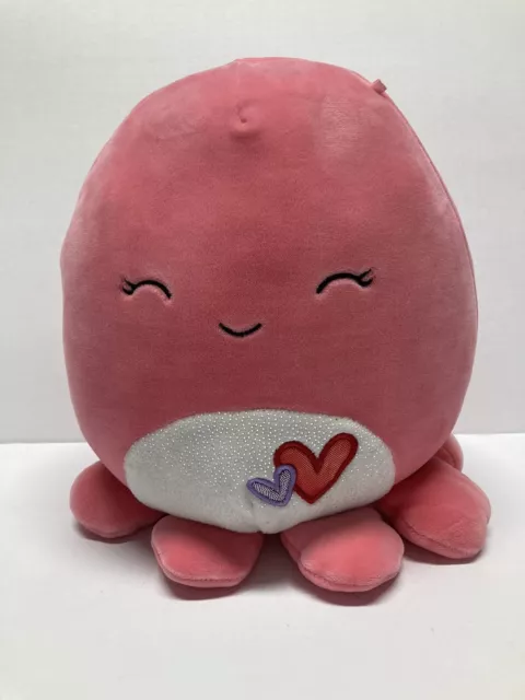 Squishmallow Abby the Pink Octopus 8" inch Plush Toy