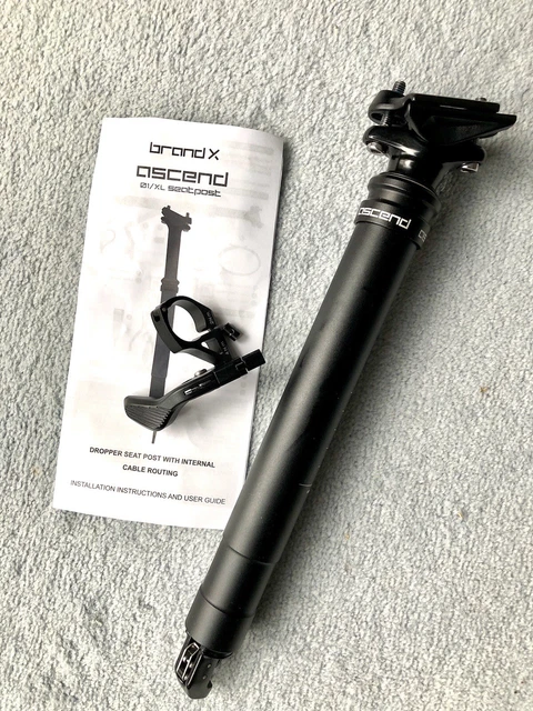 Brand-X Ascend Dropper Post + Remote Lever  31.6 150 mm drop internal routing
