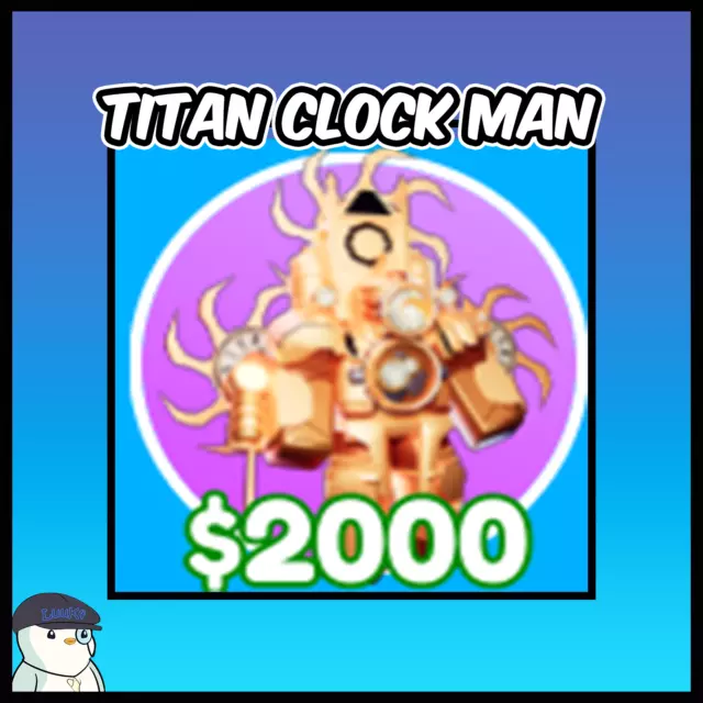 Toilet Tower Defense - Titan Clock Man [Fast Delivery!]