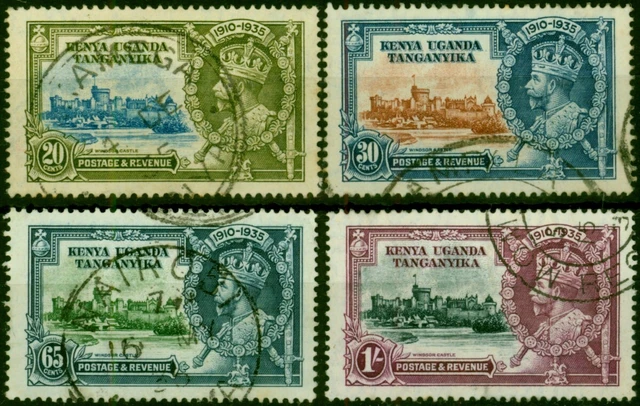 KUT 1935 Jubilee Set of 4 SG124-127 Fine Used