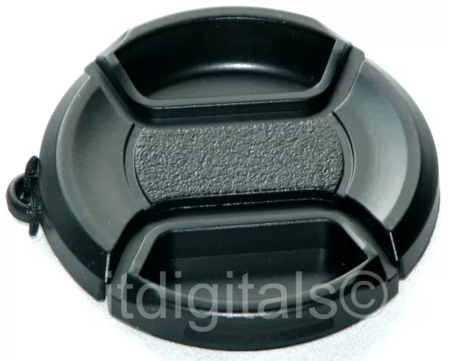 Front Lens Cap Cover For Canon Powershot SX10 IS with Holder Keeper Cord String 2