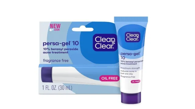 Clearasil Benzoyl Peroxide Stubborn Acne Spot Treatment Cream 1 Oz WORLD SHIP