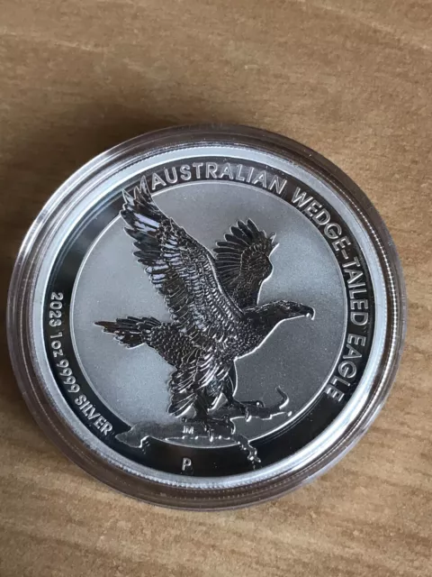 2023 Australia wedge tailed eagle 1oz Silver $1 Coin. MINT
