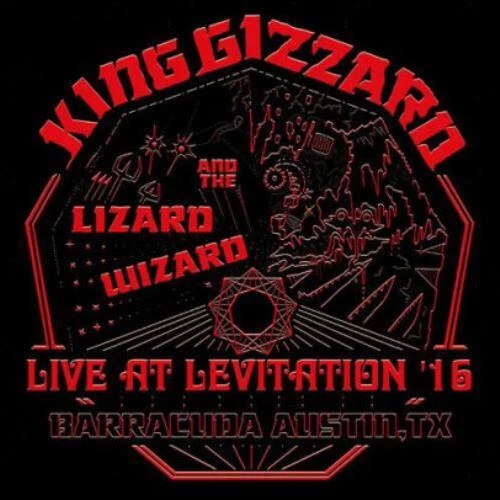 KING GIZZARD & THE LIZARD WIZARD: LIVE AT LEVITATION '16 (RED ) {LP vinyl}