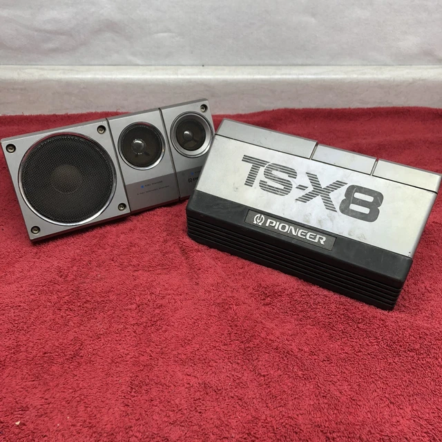 VINTAGE 3WAY PIONEER Car Speakers Model TSX8, Nice condition, Works