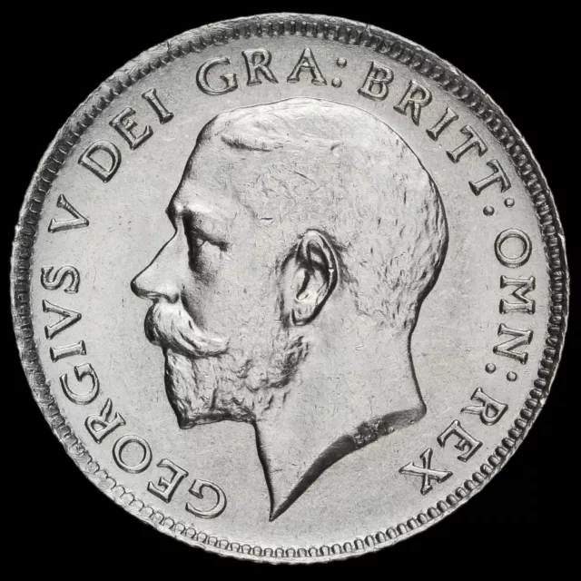 1915 George V Silver Sixpence