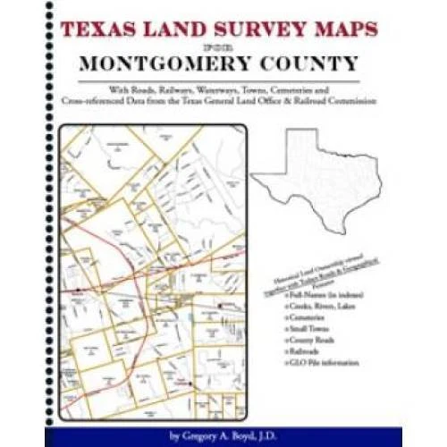 Texas Land Survey Maps for Montgomery County