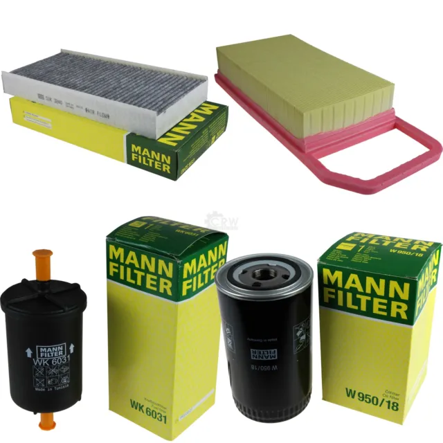 MANN-FILTER Inspección Set Conjunto de Filtros Apto para Peugeot 407 1.8 16V